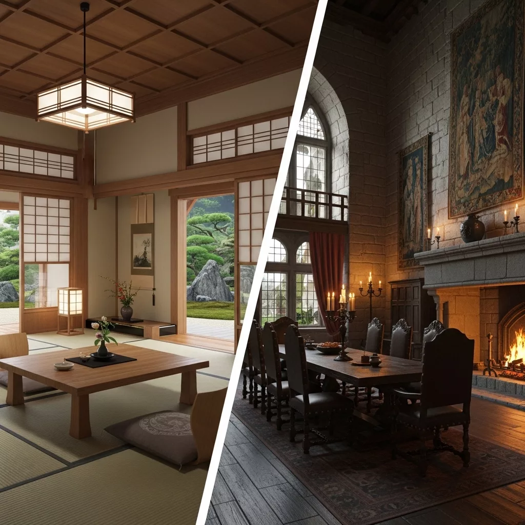 Trải nghiệm không gian trong lâu đài châu Âu 1