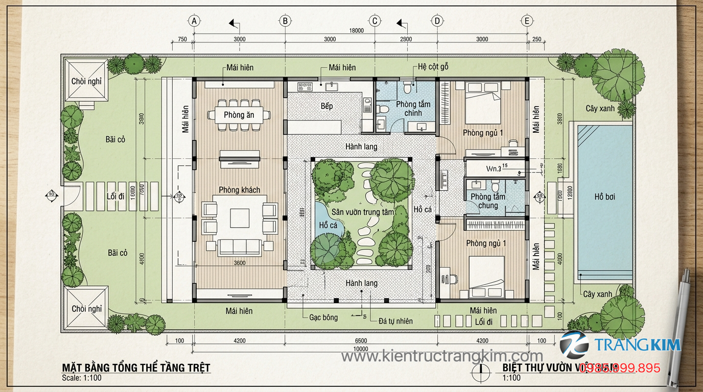 Các hạng mục chi phí cơ bản trong công trình nhà vườn 1