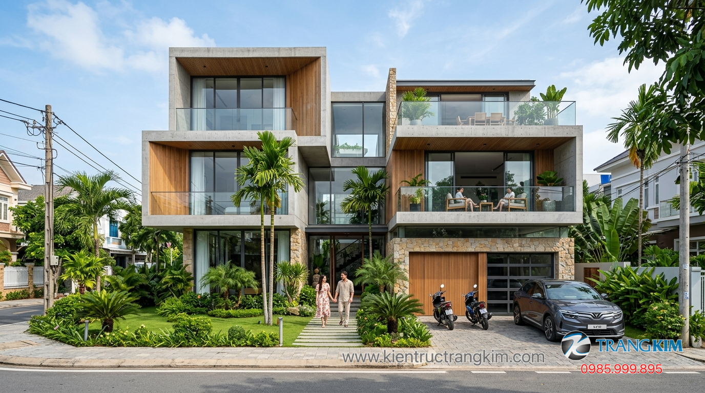 Vì sao biệt thự hiện đại trở thành xu hướng 1