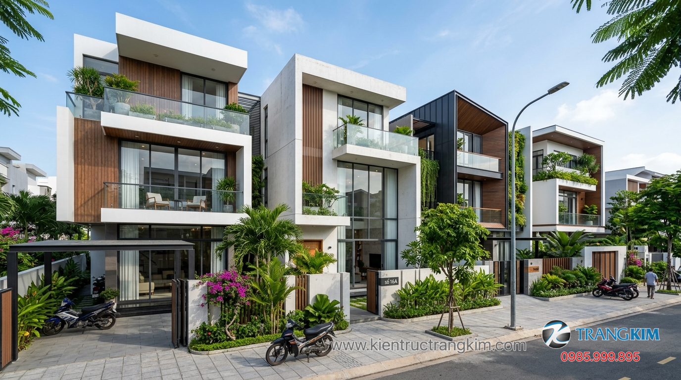 Ảnh minh hoạ: Các mẫu nhà đẹp 2 tầng hiện đại với mặt tiền đẹp