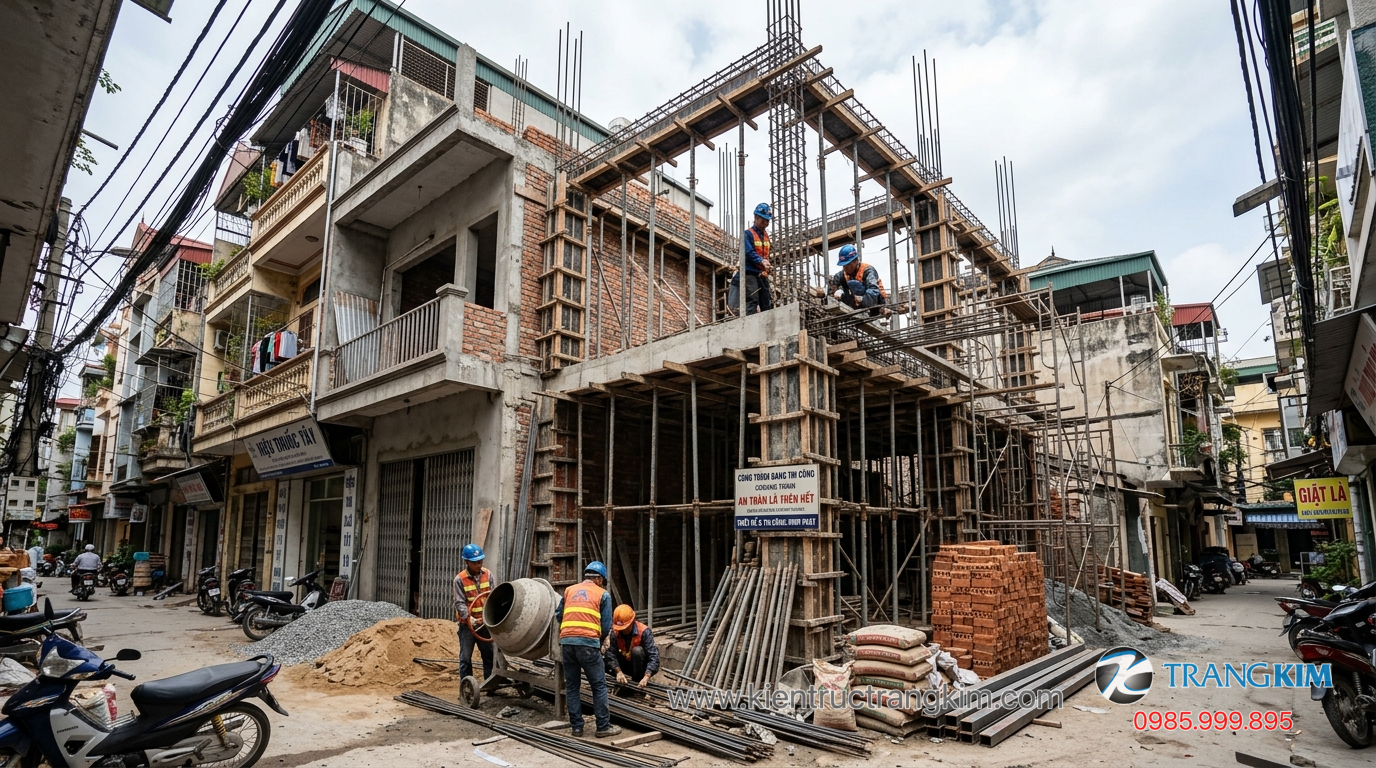 Chi phí nâng tầng phổ biến hiện nay 1