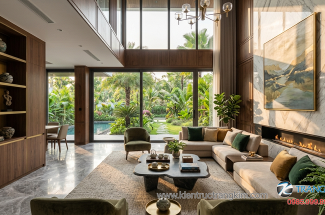 Thiết kế nội thất biệt thự đẹp – xu hướng sang trọng Thiết kế nội thất biệt thự đẹp – xu hướng sang trọng