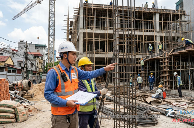 Chi phí giám sát thi công xây dựng nhà dân chi tiết Chi phí giám sát thi công xây dựng nhà dân chi tiết