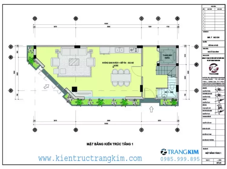 Mặt bằng thiết kế tầng 1 1 Mặt bằng thiết kế tầng 1 1
