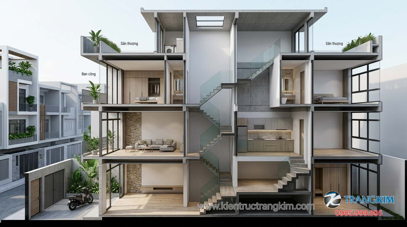 Chi phí xây dựng và tối ưu diện tích sử dụng 1