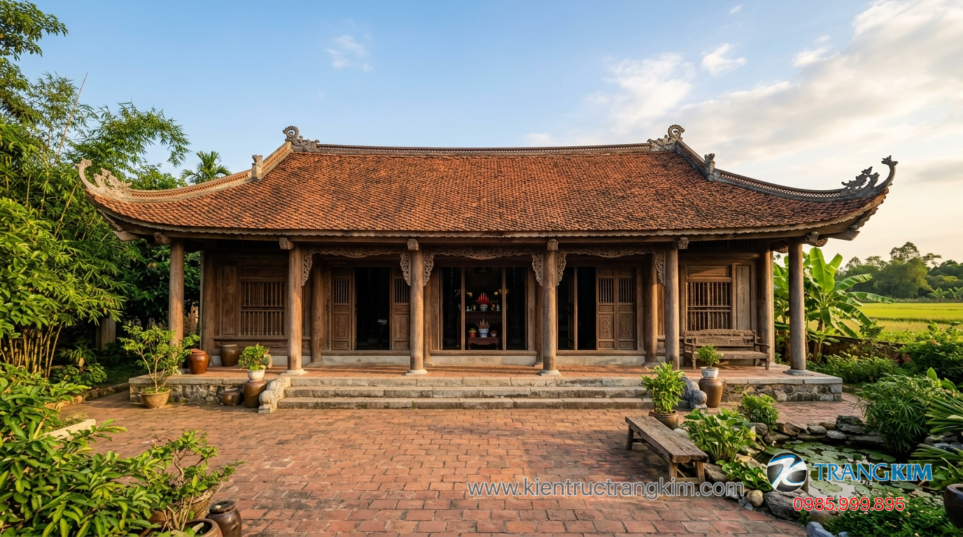 Ảnh minh hoạ: mẫu nhà 5 gian đẹp ở nông thôn