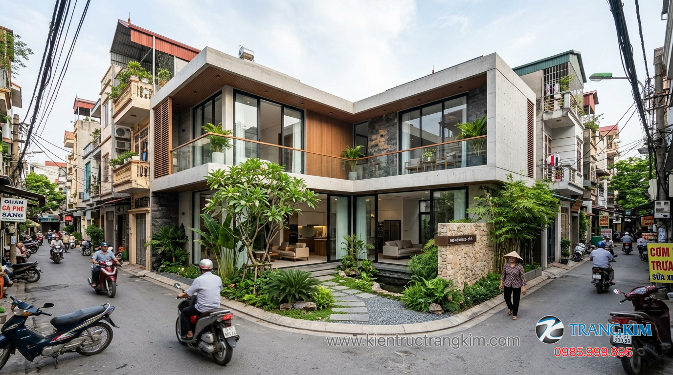 Những trường hợp khu đất phù hợp với thiết kế nhà chữ L 1