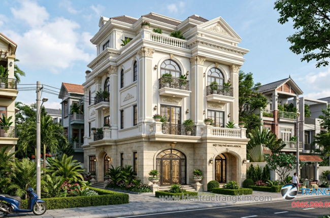Nhà giả biệt thự đẹp – xu hướng nhà phố sang trọng Nhà giả biệt thự đẹp – xu hướng nhà phố sang trọng