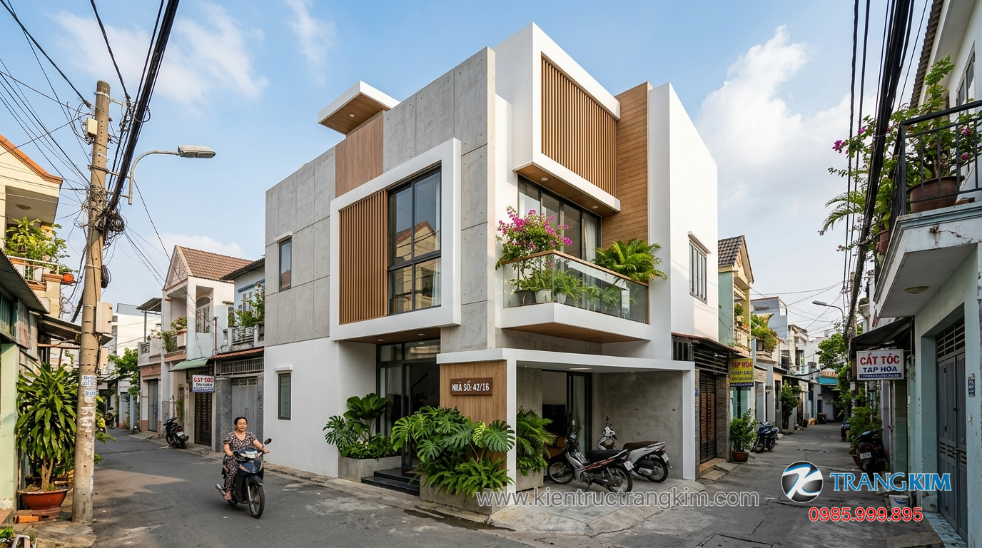 Các yếu tố ảnh hưởng đến chi phí xây nhà 1 Ảnh minh hoạ: Mẫu nhà hiện đại chi phí dưới 1 tỷ