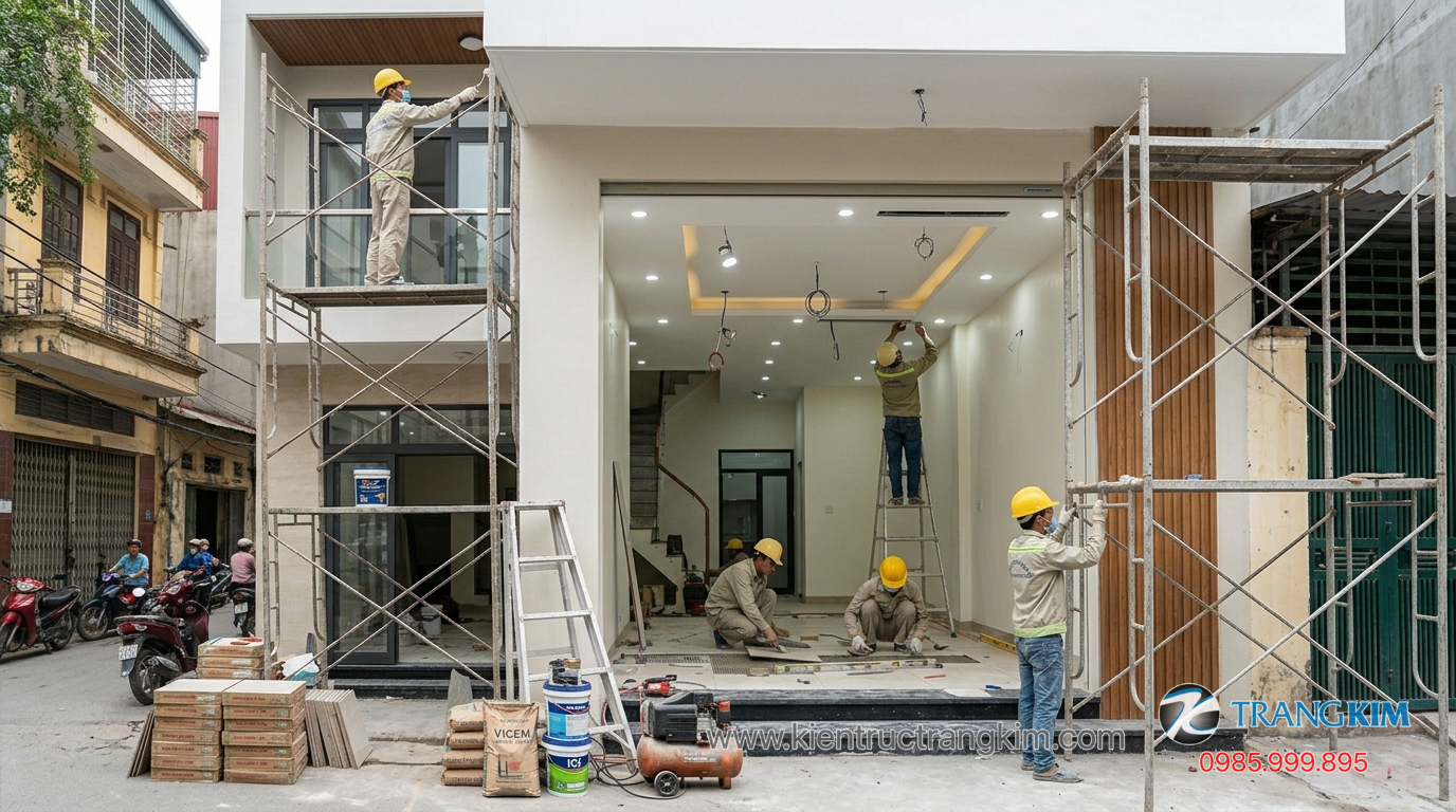 Lập kế hoạch vật liệu và thi công hợp lý 1