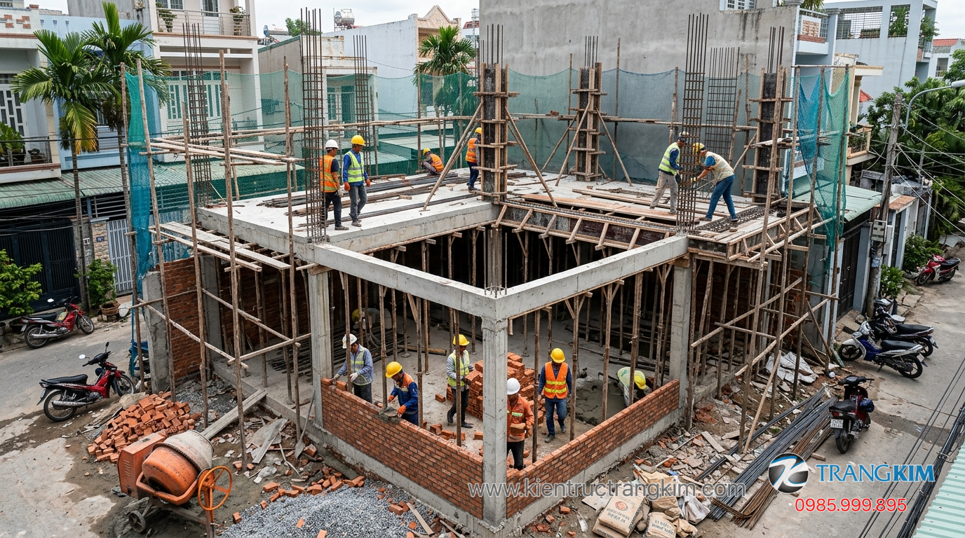 Đơn giá xây dựng nhà 2 tầng trên thị trường 1