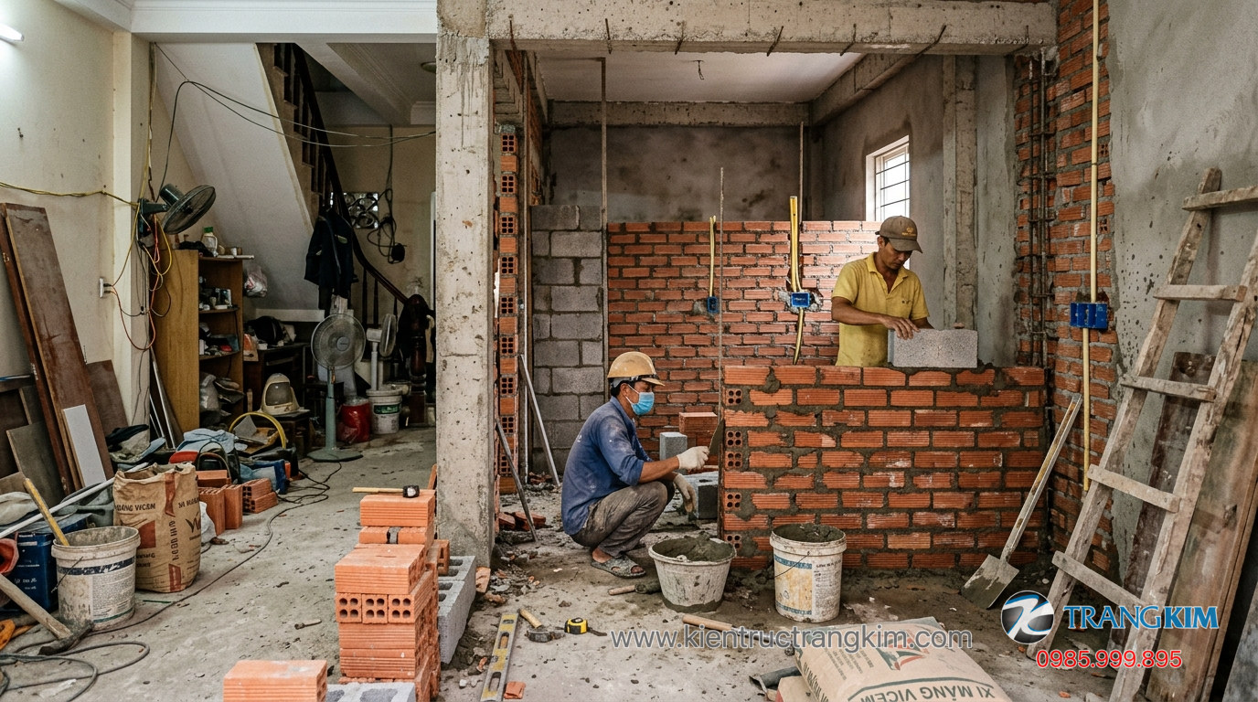 Những trường hợp phổ biến cần xây thêm phòng ngủ 1 Ảnh minh hoạ: thi công xây thêm phòng ngủ trong nhà ở dân dụng