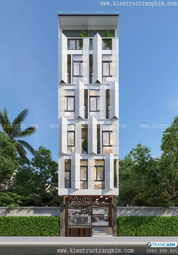 Hình ảnh phối cảnh kiến trúc công trình 2 Hình ảnh phối cảnh kiến trúc công trình 2