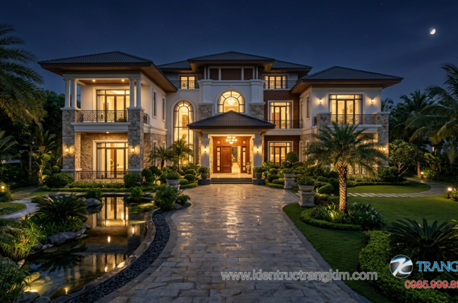 Các kiểu biệt thự đẹp phổ biến trong kiến trúc hiện nay