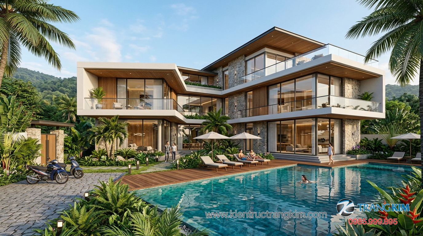 Villa modern cao cấp 1