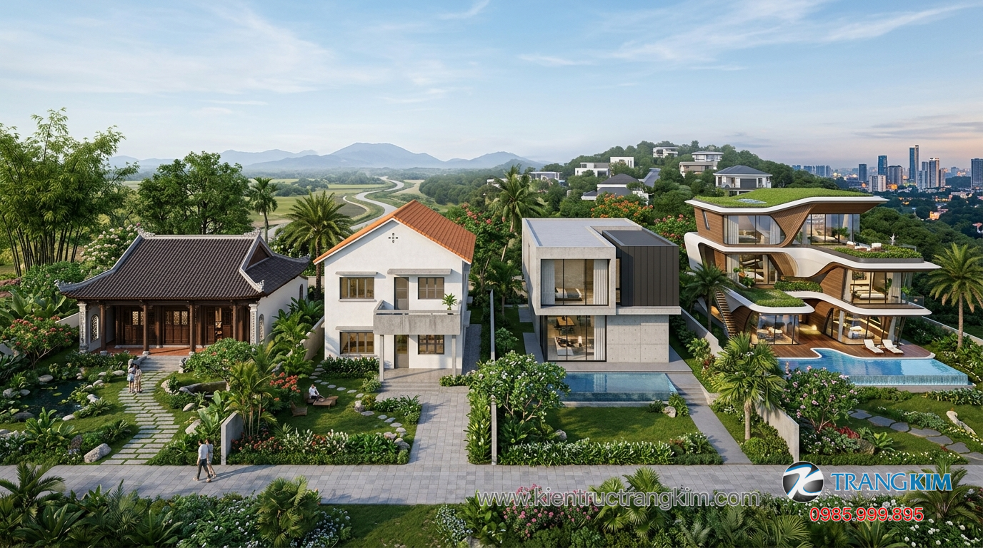 Xu Hướng Mẫu Nhà Đẹp Qua Các Năm 1