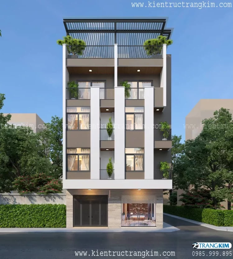 Hình ảnh phối cảnh kiến trúc công trình 2