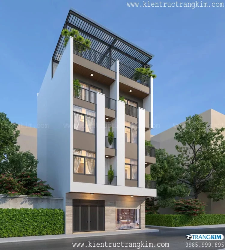 Hình ảnh phối cảnh kiến trúc công trình 3
