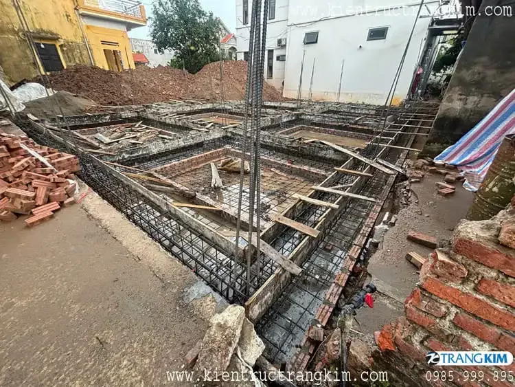 Hình ảnh thi công móng băng 5
