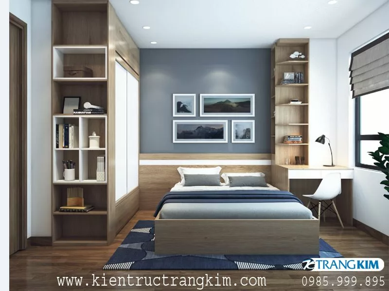 5. Thiết kế căn hộ Studio nhỏ trên diện tích 70m² 1
