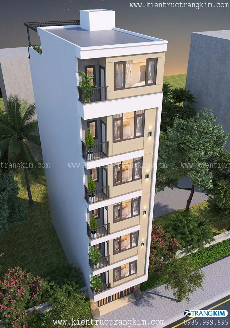 Thiết Kế Chung Cư Mini 60m²: Tối Ưu Mặt Bằng & Bài Toán Đầu Tư 2 Thiết Kế Chung Cư Mini 60m²: Tối Ưu Mặt Bằng & Bài Toán Đầu Tư 2