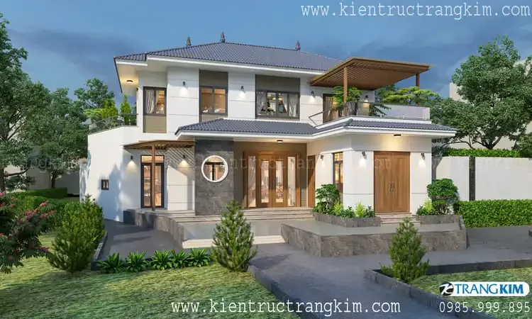Hình ảnh phối cảnh kiến trúc công trình 2