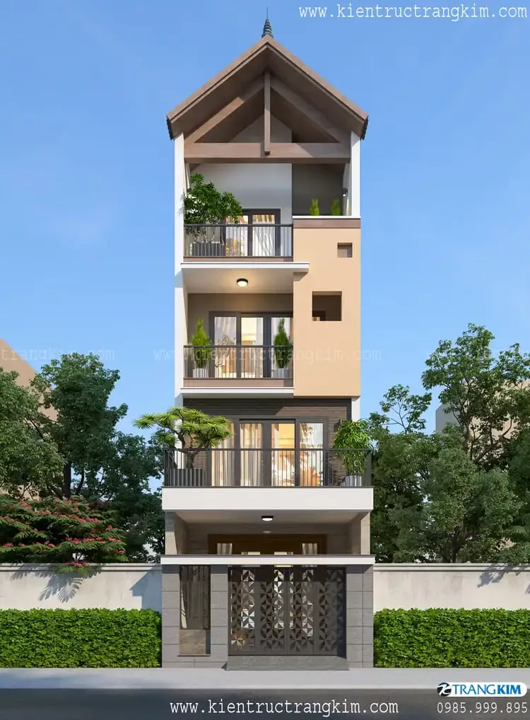 Hình ảnh phối cảnh kiến trúc công trình 1